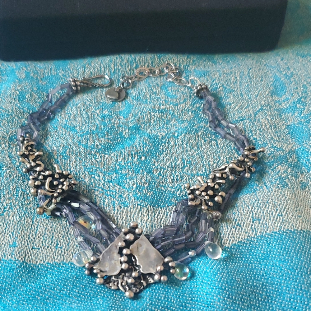 Mummy's Bundle Necklace And earrings